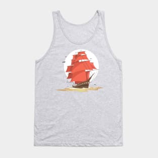 Ship Sailing Tank Top